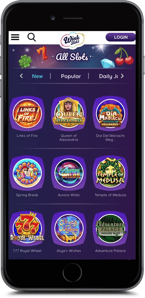 Wink slots casino mobile